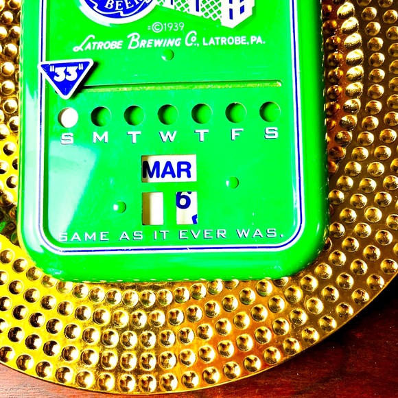 ROLLING ROCK VINTAGE CALENDAR - Picture 2 of 5